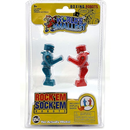 Worlds Smallest World's Smallest Rock Em Sock Em Robots 540SI